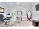 Office space with glass desk, neutral colors, and plenty of natural light at 1850 Noblin Ridge Way, Duluth, GA 30097