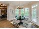 Cozy breakfast nook with large windows providing natural light and a great view of the outdoors at 314 Caruso Ct, Sandy Springs, GA 30350