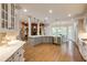 Spacious kitchen features an expansive island, stainless steel appliances, and an open layout perfect for entertaining at 314 Caruso Ct, Sandy Springs, GA 30350