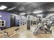 Spacious gym offering a variety of weightlifting machines and free weights for a comprehensive fitness routine at 1101 Juniper Ne St # 1216, Atlanta, GA 30309