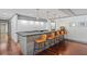 Well-appointed lounge area featuring a sleek counter, modern stools, and elegant lighting for a comfortable atmosphere at 1101 Juniper Ne St # 1216, Atlanta, GA 30309