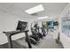 Well-equipped gym features treadmills, elliptical, and access to an outdoor pool area for convenient exercise at 209 14Th Ne St # 109, Atlanta, GA 30309