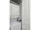 Laundry closet features stackable washer and dryer at 209 14Th Ne St # 109, Atlanta, GA 30309