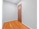 Welcoming entryway featuring hardwood floors and a stylish front door at 23 Hunting Creek Dr, Marietta, GA 30068
