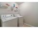 Laundry room features washer and dryer at 2500 Morgan Chase Dr, Buford, GA 30519