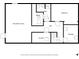 Basement floor plan featuring a recreation room, laundry, storage, and utility room layout at 2575 Dobbs Nw Dr, Kennesaw, GA 30152