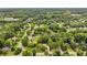 Aerial view showcasing the community, featuring tree-lined streets, mature landscaping and well-maintained properties at 4020 Devereux Chase, Roswell, GA 30075