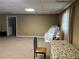 Large finished basement featuring carpeted space and neutral colors at 1159 Aurora Ct, Atlanta, GA 30338