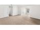 Spacious bedroom featuring plush neutral carpet, vaulted ceilings, and great natural light at 3448 Craggy Perch, Douglasville, GA 30135
