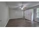 Bedroom with hardwood floors, closet and a lot of natural light at 4975 Rockstone Way, Acworth, GA 30101