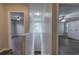 Upstairs hallway showing staircase and bedrooms at 4975 Rockstone Way, Acworth, GA 30101