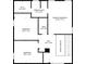 Second-floor floor plan featuring bedrooms, bathrooms, and walk-in closet; also shows dimensions at 1186 Hawthorn Ln, Grayson, GA 30017