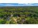 A beautiful aerial view of a neighborhood with mature trees and lush landscaping in a desirable location at 125 Legacy Way, Oxford, GA 30054