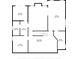 Floorplan of the basement with details of room sizes and layout at 125 Legacy Way, Oxford, GA 30054
