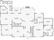 Detailed floor plan highlighting the layout of the home at 5145 Saddlebred Ln, Cumming, GA 30028