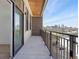 Relax on this balcony with wood ceiling and skyline view at 675 Drewry Ne St # 205, Atlanta, GA 30306