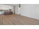 Bright living space with an open view into the modern kitchen at 675 Drewry Ne St # 205, Atlanta, GA 30306