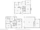 Detailed floor plan showcasing the layout of this home with multiple bedrooms, bathrooms, and living spaces at 225 Carriage Station Cir, Roswell, GA 30075