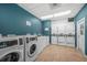 On-site laundry room featuring multiple sets of coin-operated washer and dryer units for residents at 375 Ralph Mcgill Ne Blvd # 707, Atlanta, GA 30312
