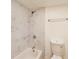 Bright bathroom featuring a toilet and shower at 500 Pomoma Circle Sw, Atlanta, GA 30315