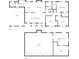 Floor Plan featuring both the main level and the basement level of the home at 6133 Post Rd, Douglasville, GA 30135