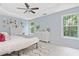 Spacious primary bedroom offers natural light and an open layout at 701 Robert Ln, Canton, GA 30114