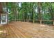 Expansive wooden deck perfect for outdoor entertaining and enjoying nature at 2863 Landing Dr, Marietta, GA 30066