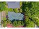 Overhead view of a well-maintained roof and mature trees shading the property at 636 Cameron Street Se St, Atlanta, GA 30312