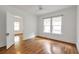 Bright bedroom with hardwood floors and windows providing ample natural light at 636 Cameron Street Se St, Atlanta, GA 30312