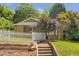 Charming bungalow with a white picket fence and a well-manicured lawn at 636 Cameron Street Se St, Atlanta, GA 30312