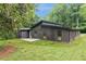View of a backyard with newly laid sod and exterior of home at 998 Lookout Nw Ave, Atlanta, GA 30318