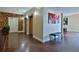 Hallway area near elevators showcasing artwork and decor at 898 Oak Sw St # 3204, Atlanta, GA 30310