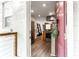 Inviting kitchen view through open door, featuring stainless steel appliances and modern finishes at 40 Daniel Se St # 1, Atlanta, GA 30312