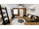 Cozy living room with exposed brick wall, modern furnishings, and stylish decor at 40 Daniel Se St # 1, Atlanta, GA 30312