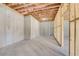 Unfinished basement with concrete foundation and framing, ready for customization at 2551 Kilgore Rd, Buford, GA 30519