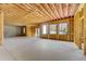 Unfinished basement with large windows, ready for customization at 2551 Kilgore Rd, Buford, GA 30519