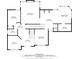 Detailed floor plan showcasing the layout of the home with dimensions of each room at 5190 Beech Forest Sw Dr, Lilburn, GA 30047