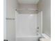 Bright bathroom featuring a clean, white shower and neutral wall color at 2317 Church Street, Hampton, GA 30228