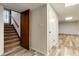 Finished basement with new flooring and ample storage space, perfect for recreation at 319 Hill Crest Cir, Woodstock, GA 30188