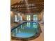 Stunning indoor pool area with abundant natural light, perfect for year-round enjoyment at 1822 Chartwell Trce, Stone Mountain, GA 30087