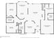 Detailed floor plan highlighting bedroom, bathroom, kitchen, and living areas; layout showcases functional design and ample space at 3834 Hawk Tail Dr, Loganville, GA 30052