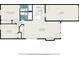 Floor plan of the home including primary bedroom, kitchen, bathrooms, garage, and living room at 1908 Brittania Cir, Woodstock, GA 30188