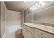 Bathroom with granite countertops and vanity at 320 Yellowroot Ln, Sandy Springs, GA 30350
