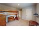 Charming bedroom with a bunk bed, small table, and shelf for decorations at 4535 Sunflower Cir, Cumming, GA 30040