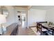 Light and airy dining room featuring hardwood floors and modern furnishings at 4535 Sunflower Cir, Cumming, GA 30040