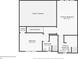 The second floor includes two bedrooms, two bathrooms, a walk-in closet, and the stairs at 3939 Hamilton Mill Rd, Buford, GA 30519