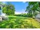 Backyard with large grass area at 5150 Wheat Ne St, Covington, GA 30014