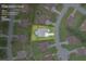 Aerial view of the property showcasing the house and its location within a residential neighborhood at 502 Stoneland Pl, Lawrenceville, GA 30046