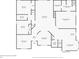 First-floor plan view details room dimensions and layout of the primary living spaces at 502 Stoneland Pl, Lawrenceville, GA 30046