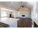 Bright and airy living space with fireplace and hardwood flooring at 269 Highway 11, Social Circle, GA 30025